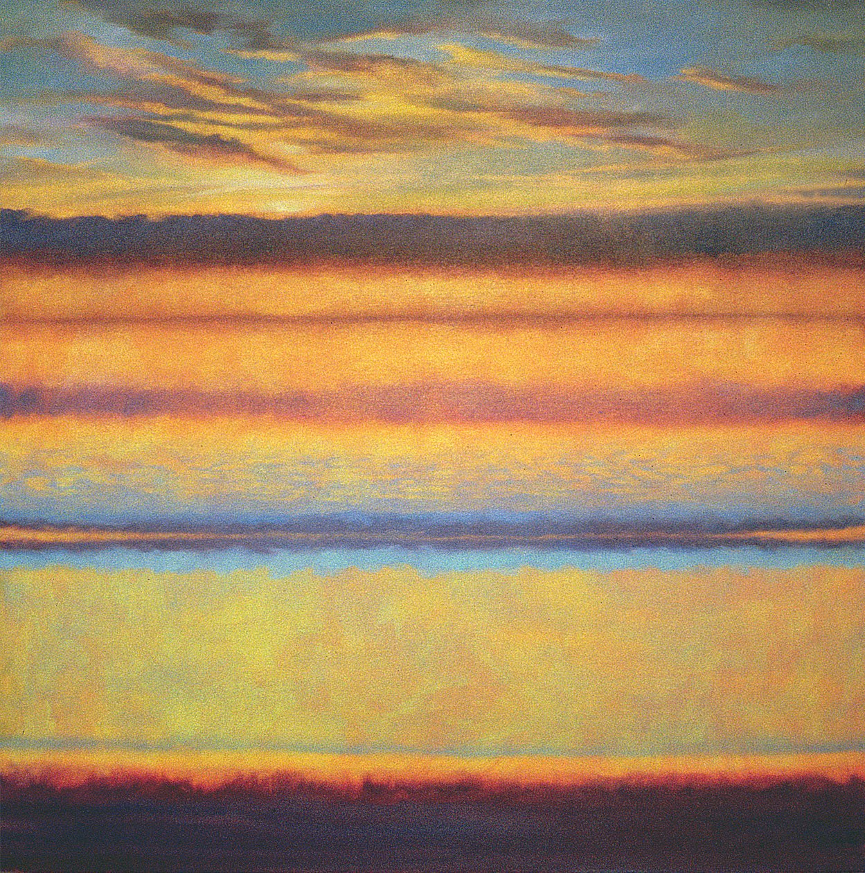 Sul, 2000 Paisagem abstrata de Lee Campbell