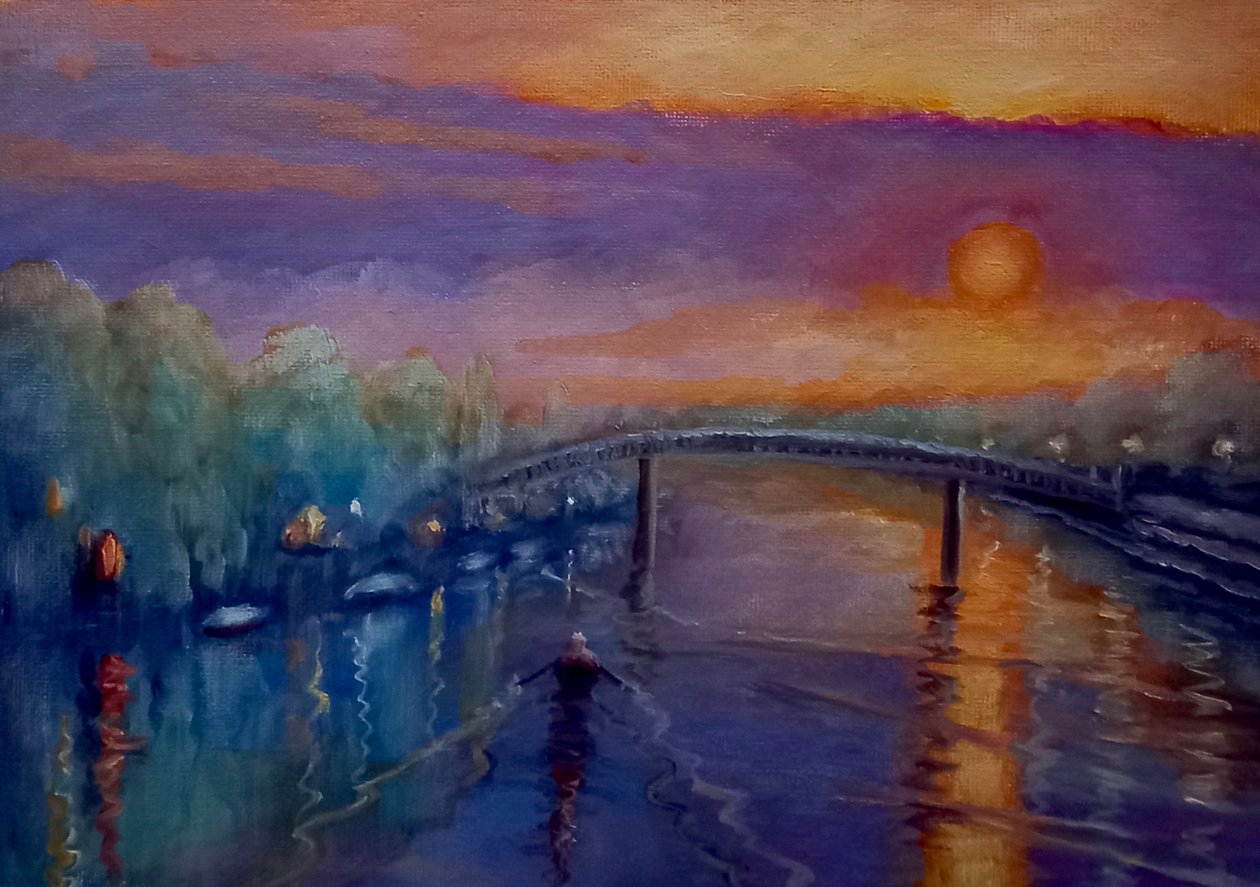 Inverno da Ilha da Torta de Enguia, 2021 de Lee Campbell