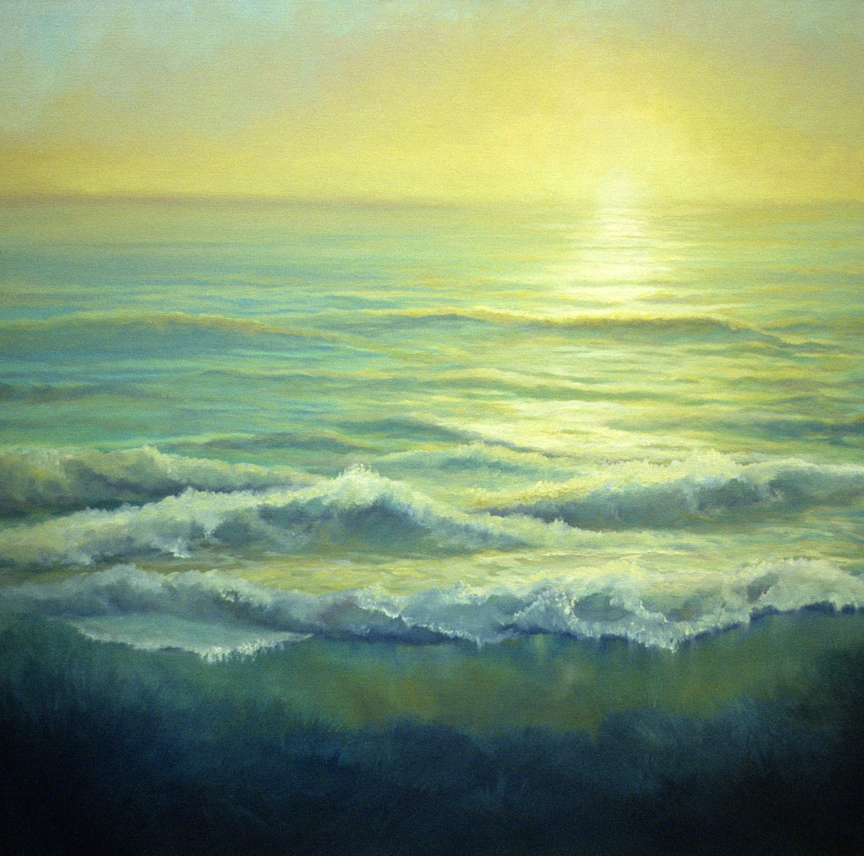 Golden Haze, 2004 Seascape de Lee Campbell
