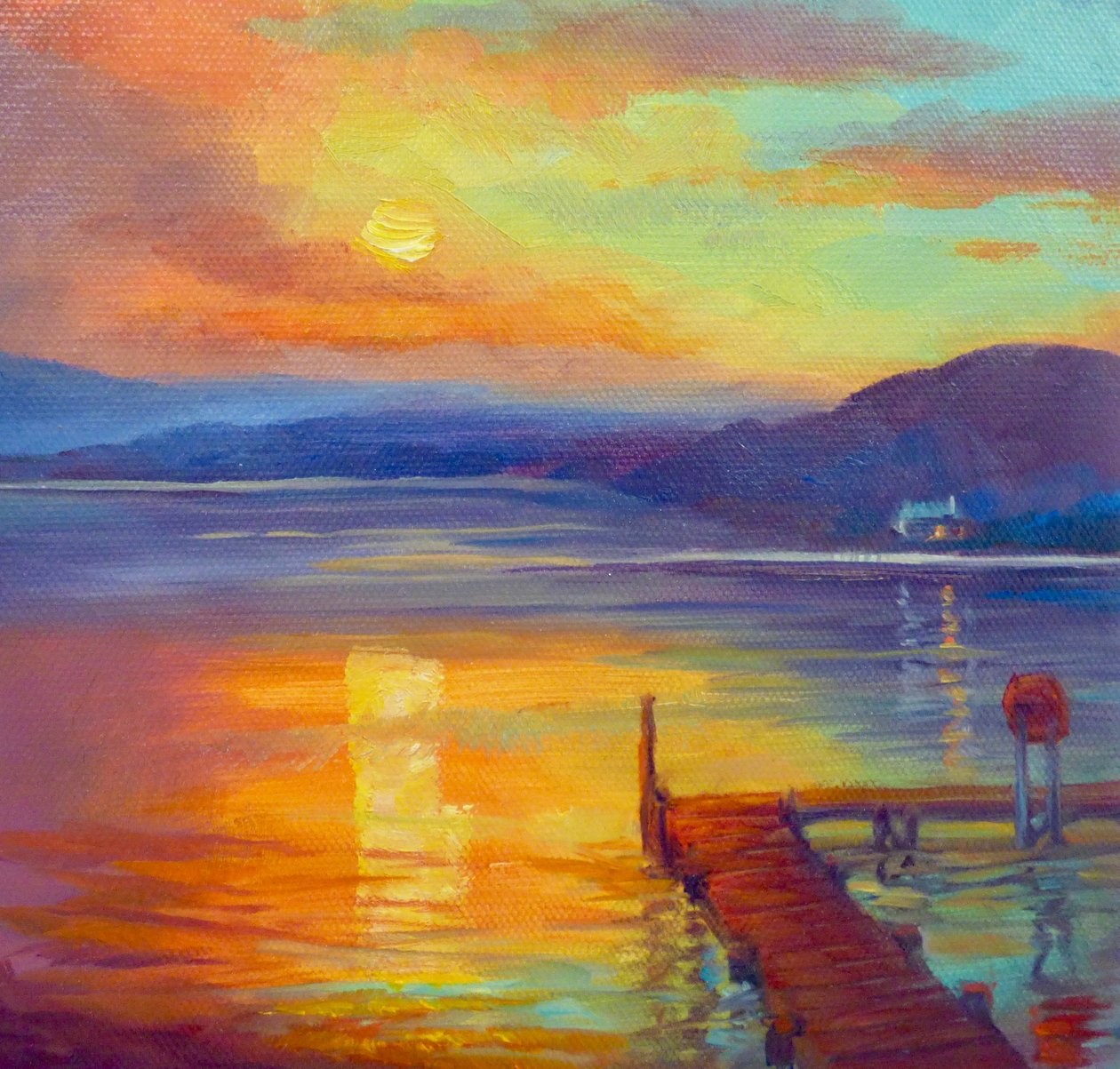 Jetty, Isle of Bute, 2019 de Lee Campbell