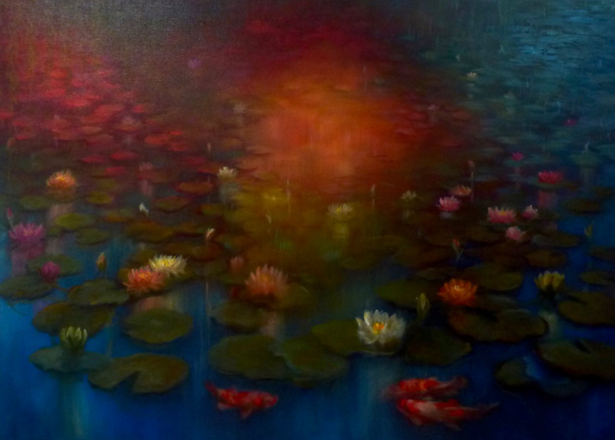 Lily Pond, 2020 de Lee Campbell