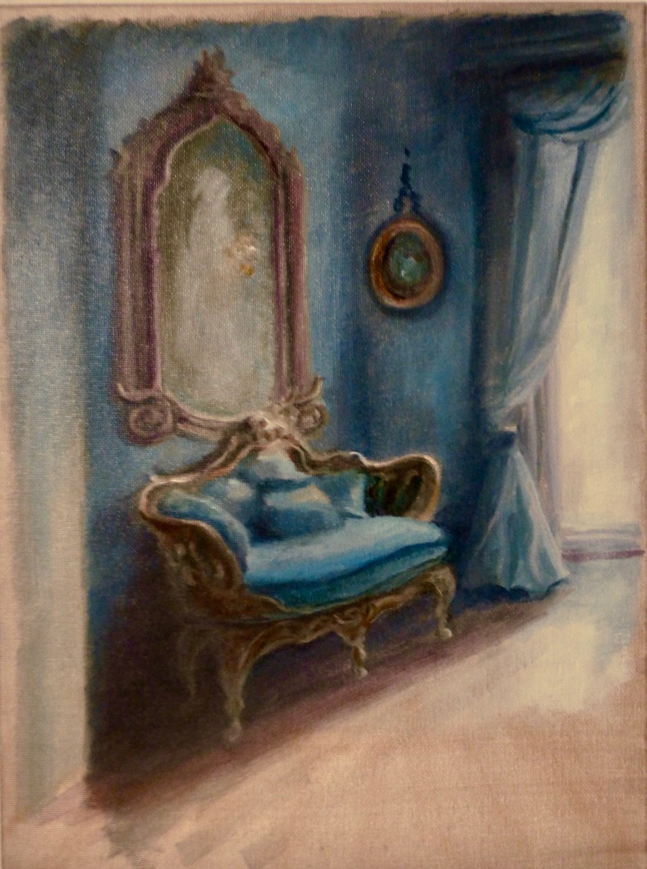 Presença, 2024 (óleo sobre tela) de Lee Campbell