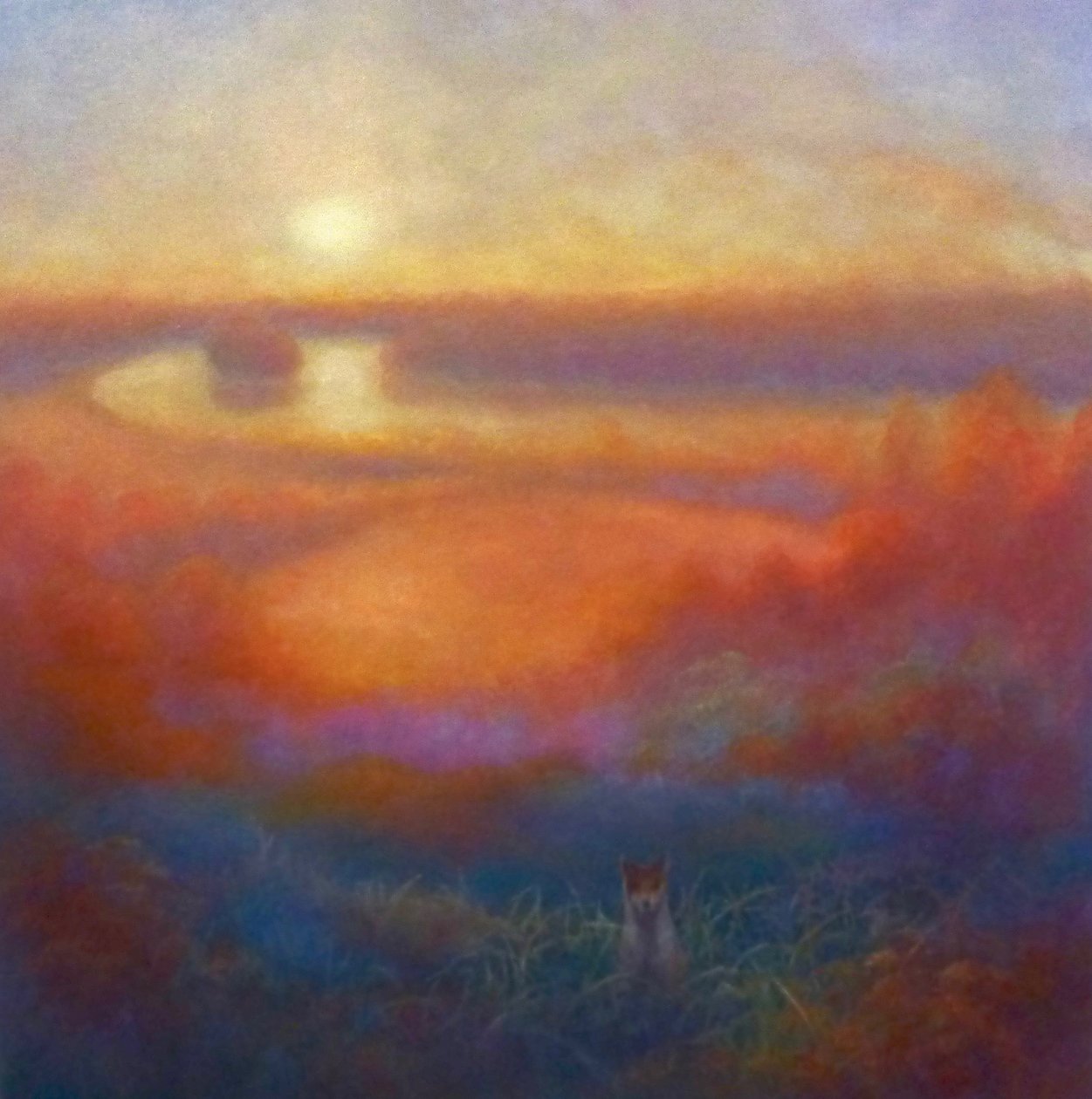 Reynard Caché, 2022 (óleo sobre tela) de Lee Campbell