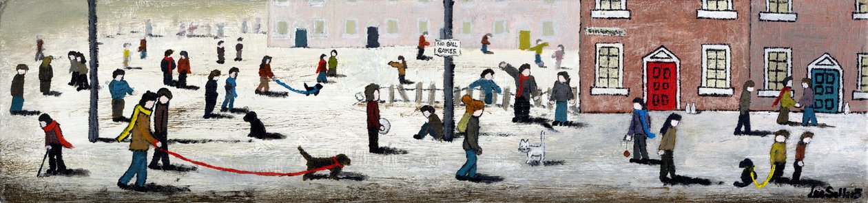 Out and About, 2015, (Acrílico e Tinta na Madeira) de Lee Sellers