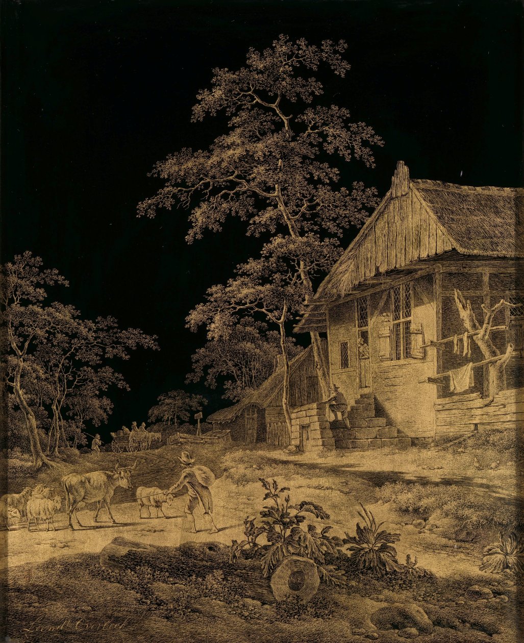 Pastor de uma quinta de Leendert Overbeek