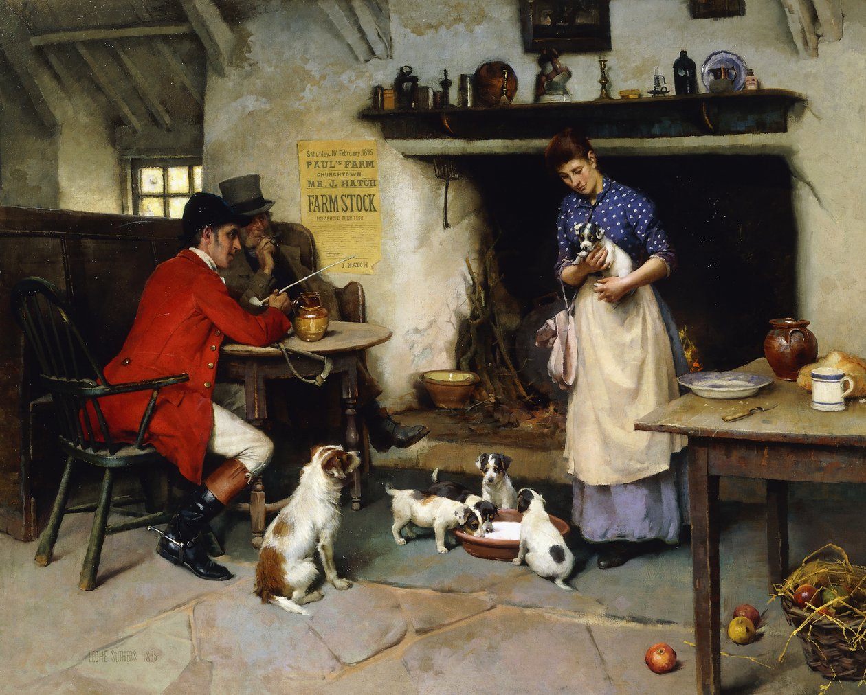 A beleza da família, 1895 de Leghe Suthers