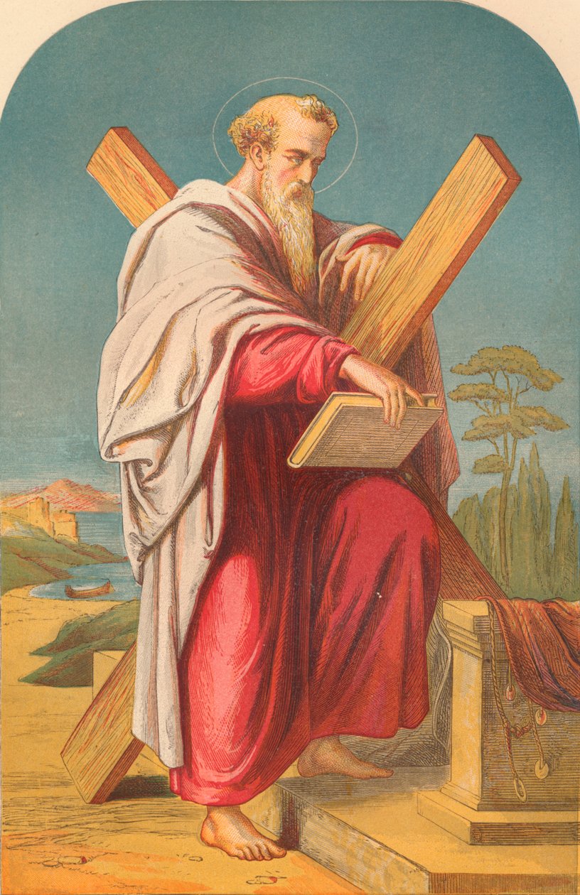 "St. Andrew", meados do século XIX. de Leighton Brothers