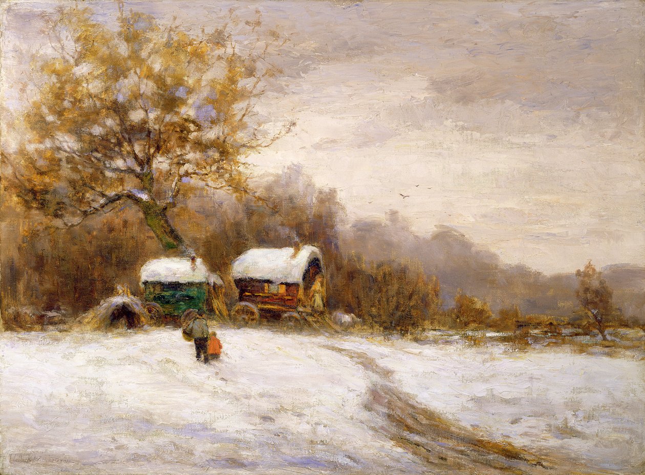 Caravanas Ciganas na Neve de Leila K. Williamson