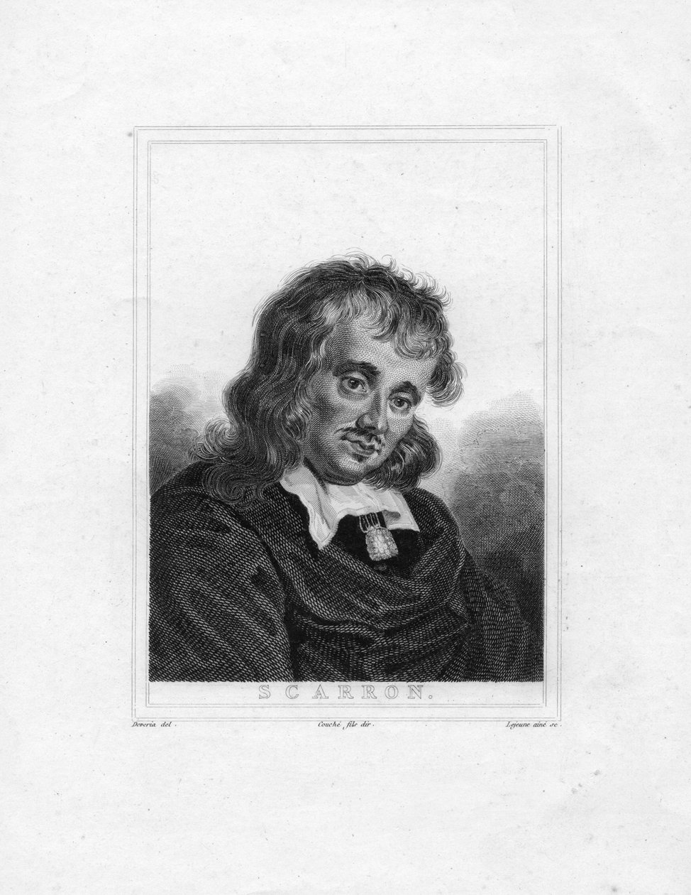 retrato gravado de «Lejeune» d Devéria