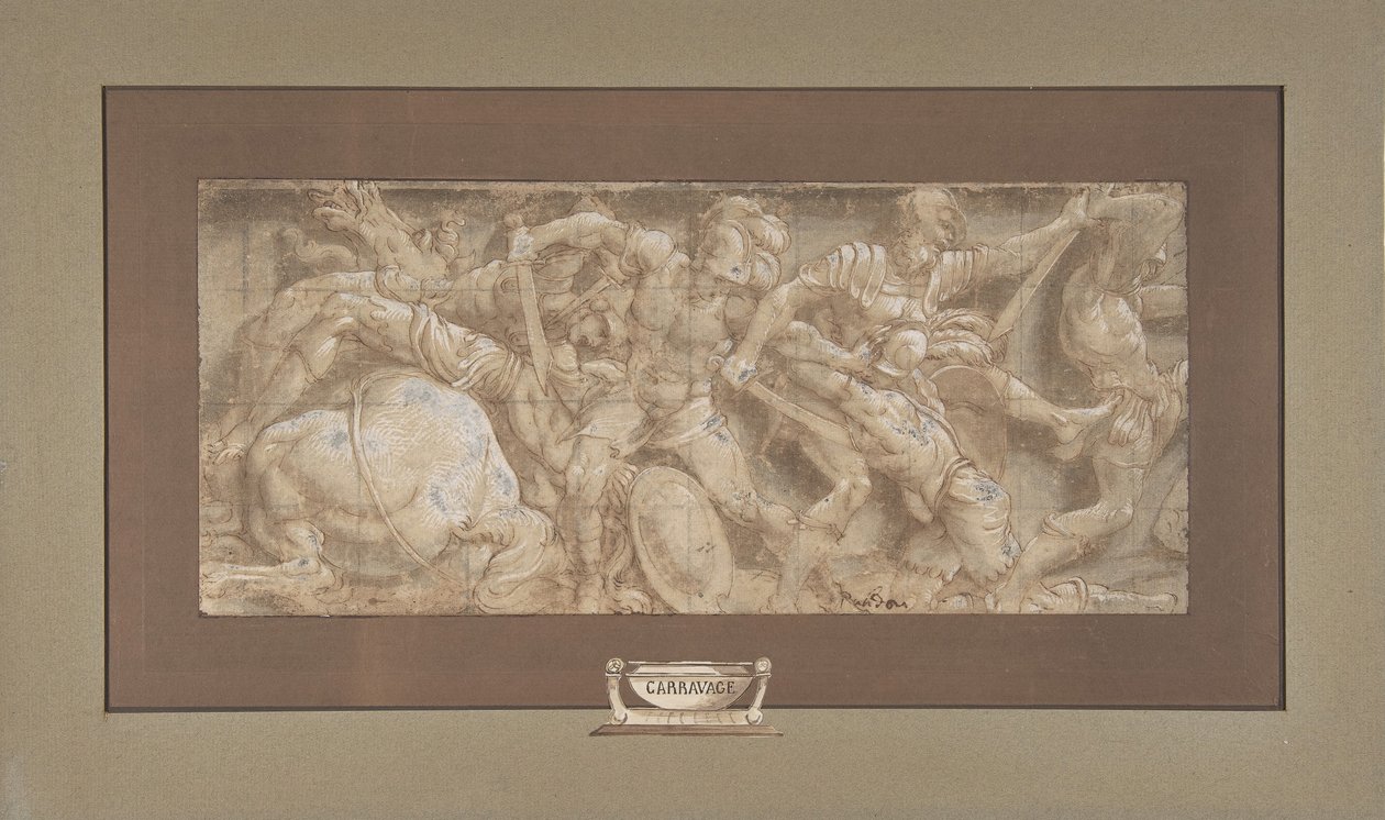 Battle Scene, 1511-87. de Lelio Orsi