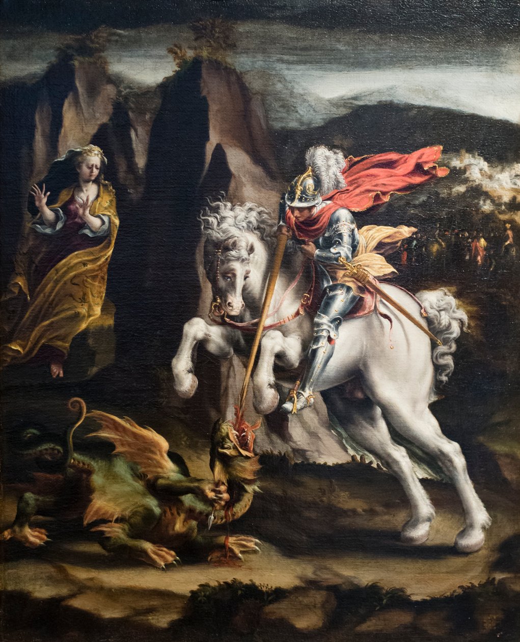 São Jorge e o dragão, Lelio Orsi de Lelio Orsi da Novellara