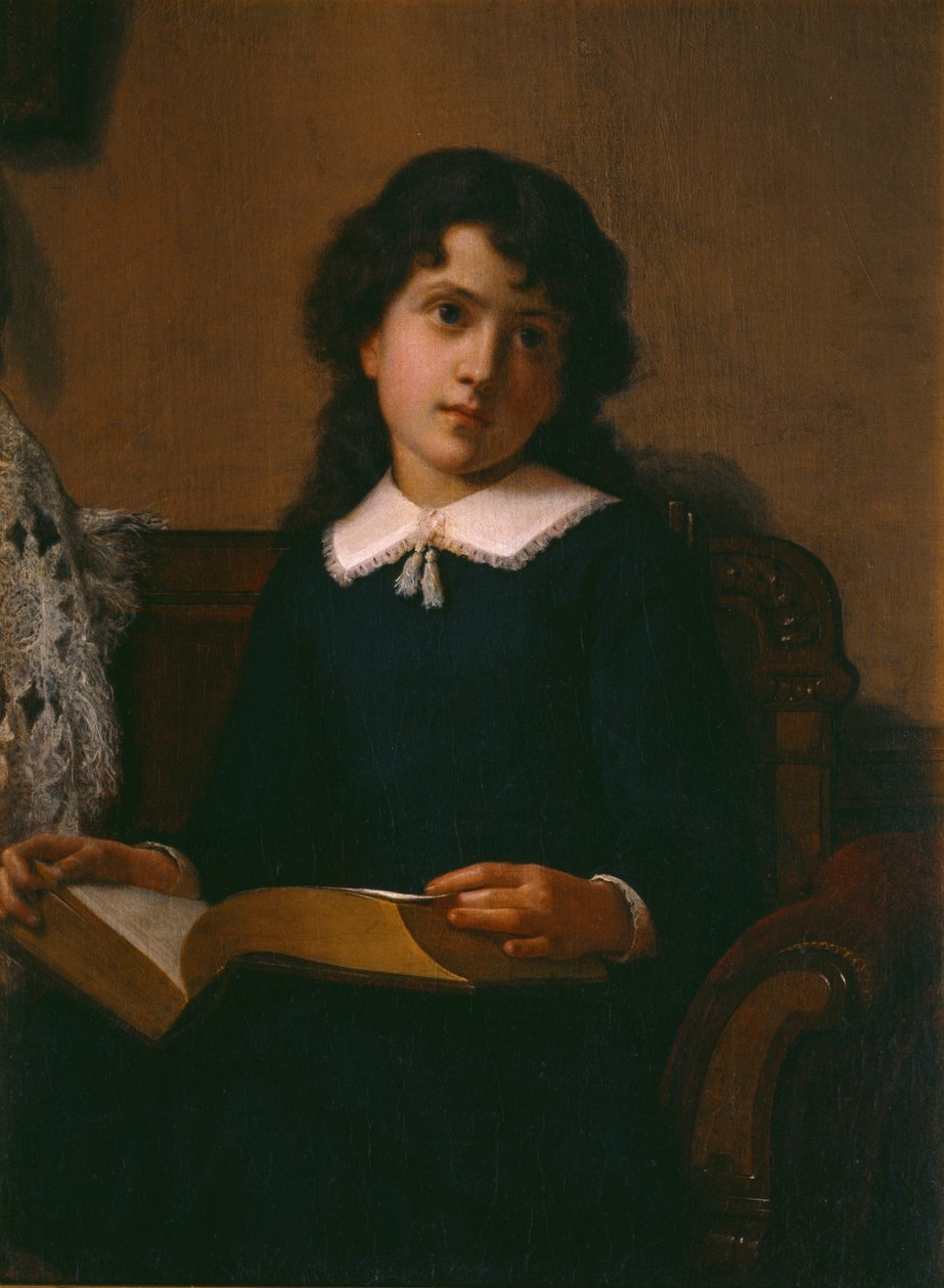 Retrato de uma jovem garota de Lemuel Everett Wilmarth