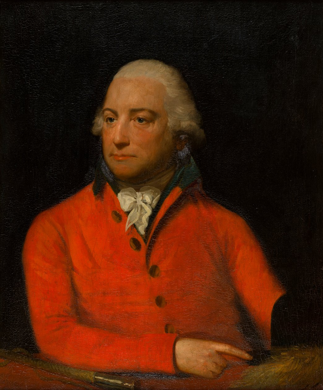 Retrato de George Forester de Willey, Shropshire, c.1780-1802 (óleo sobre tela) de Lemuel Francis (after) Abbott