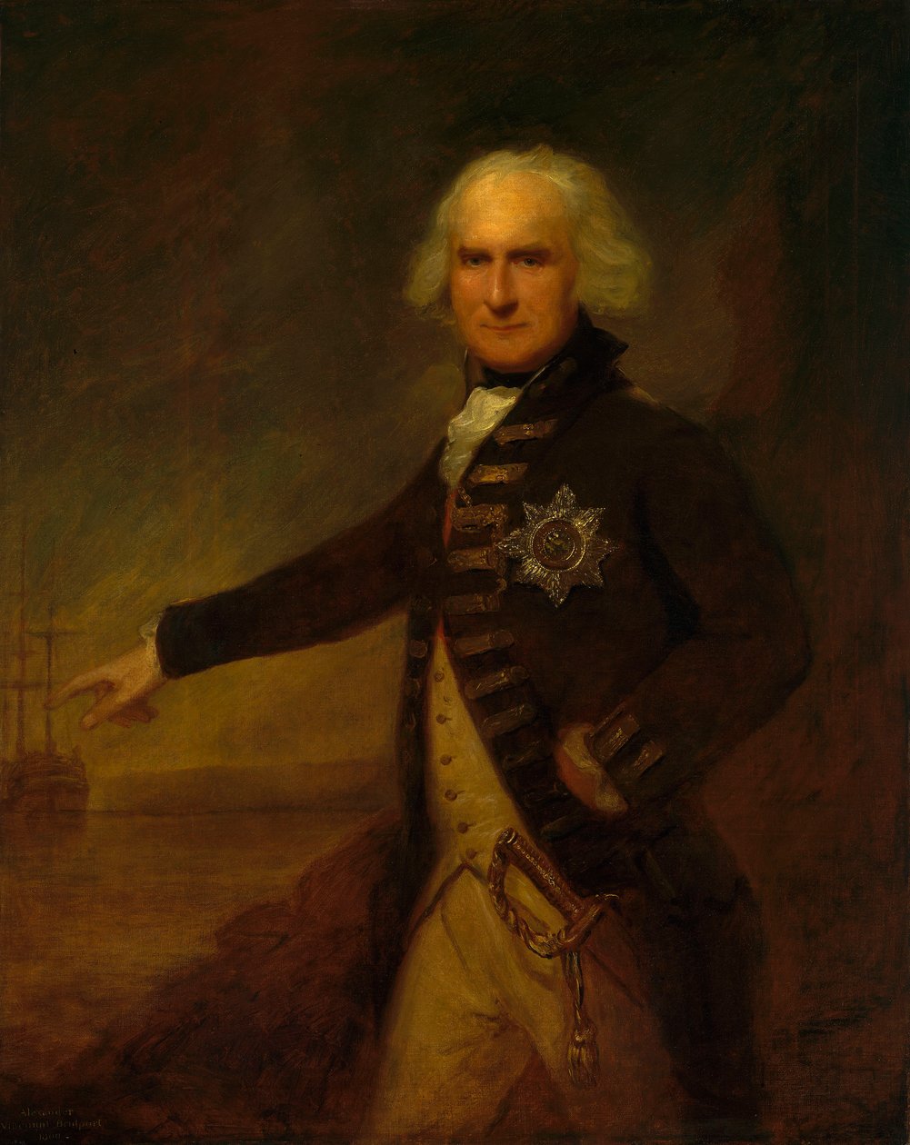 Almirante Alexander Hood de Lemuel Francis Abbott