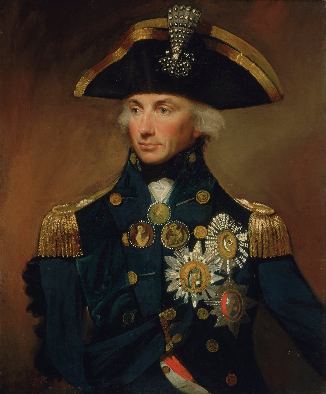 Contra-almirante Horatio Nelson de Lemuel Francis Abbott