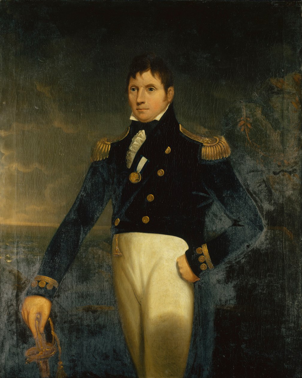 Contra-almirante Sir Eliab Harvey (1758-1830), finais do século XVIII a inícios do século XIX (óleo sobre tela) de Lemuel Francis Abbott