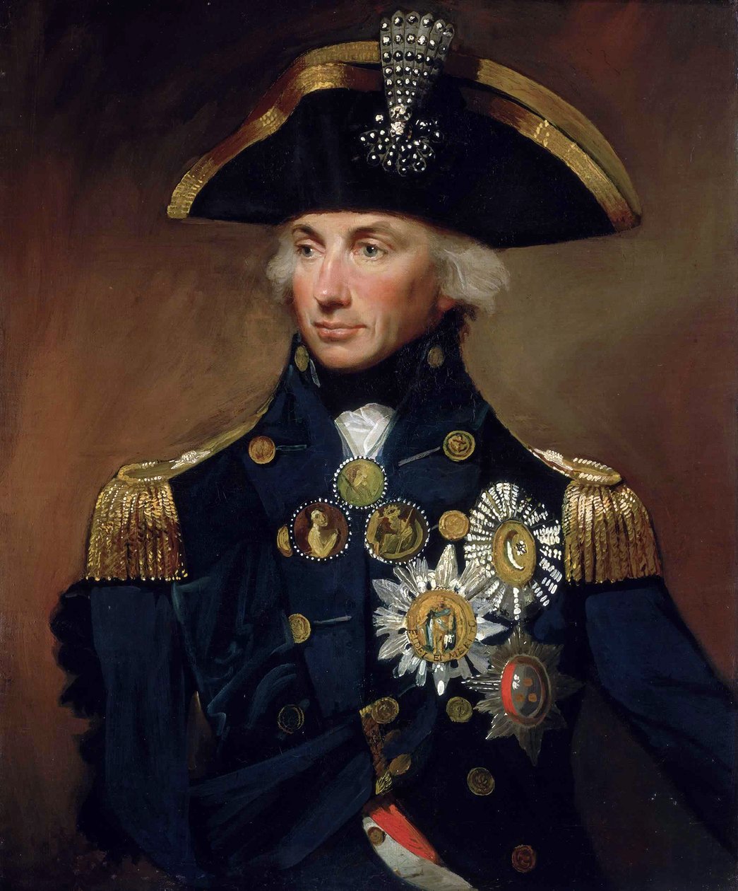 Contra-almirante Sir Horatio Nelson, 1758-1805 de Lemuel Francis Abbott