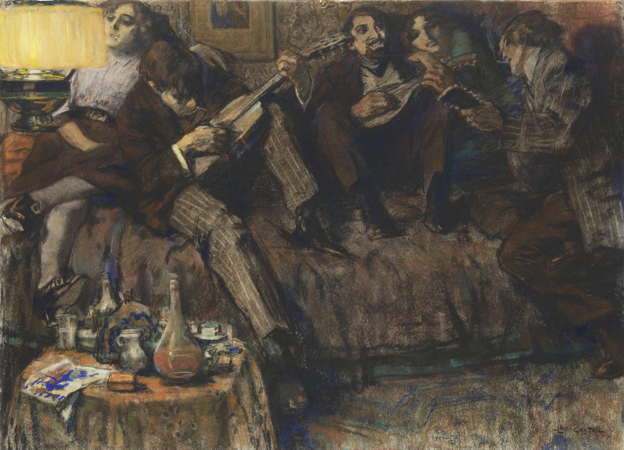 Boheme, c.1910 de Leo Gestel