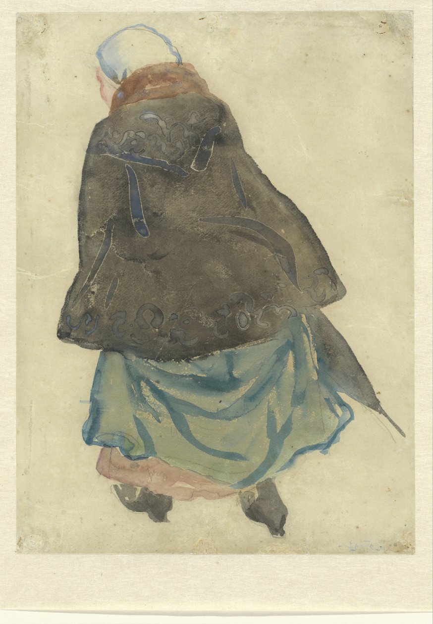 Mulher que corre de Leo Gestel (signed by artist)