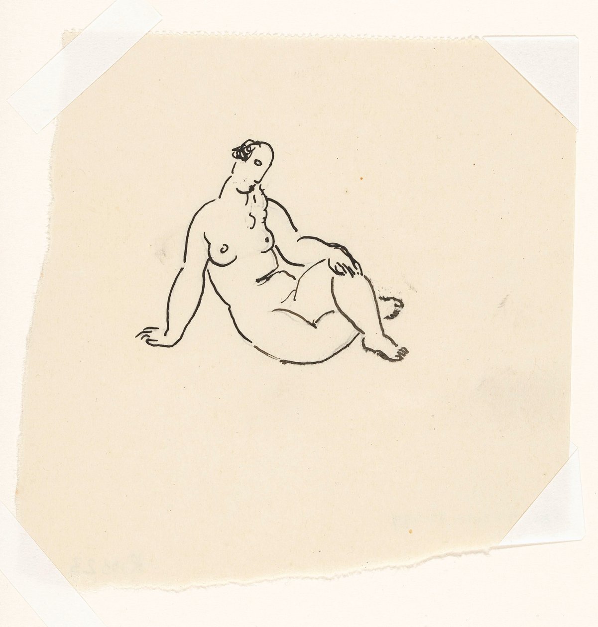 Baadster (esboço) de Leo Gestel