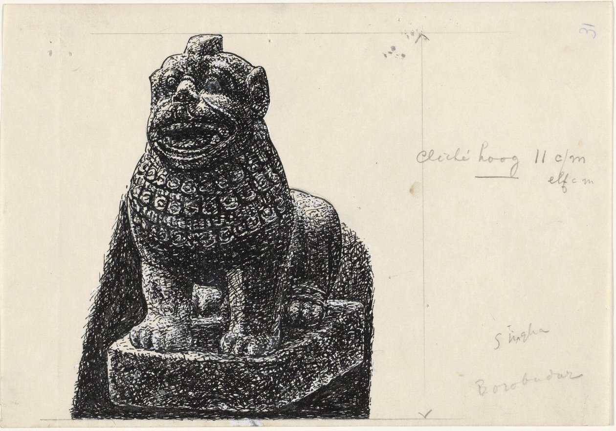 imagem de um leão de Leo Gestel