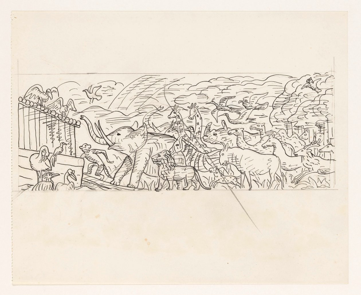 Animais que embarcam na arca de Noé de Leo Gestel