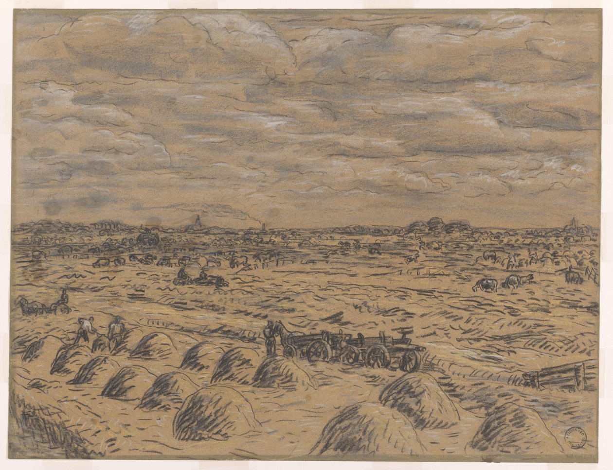 Eembrugge (título no objeto) de Leo Gestel