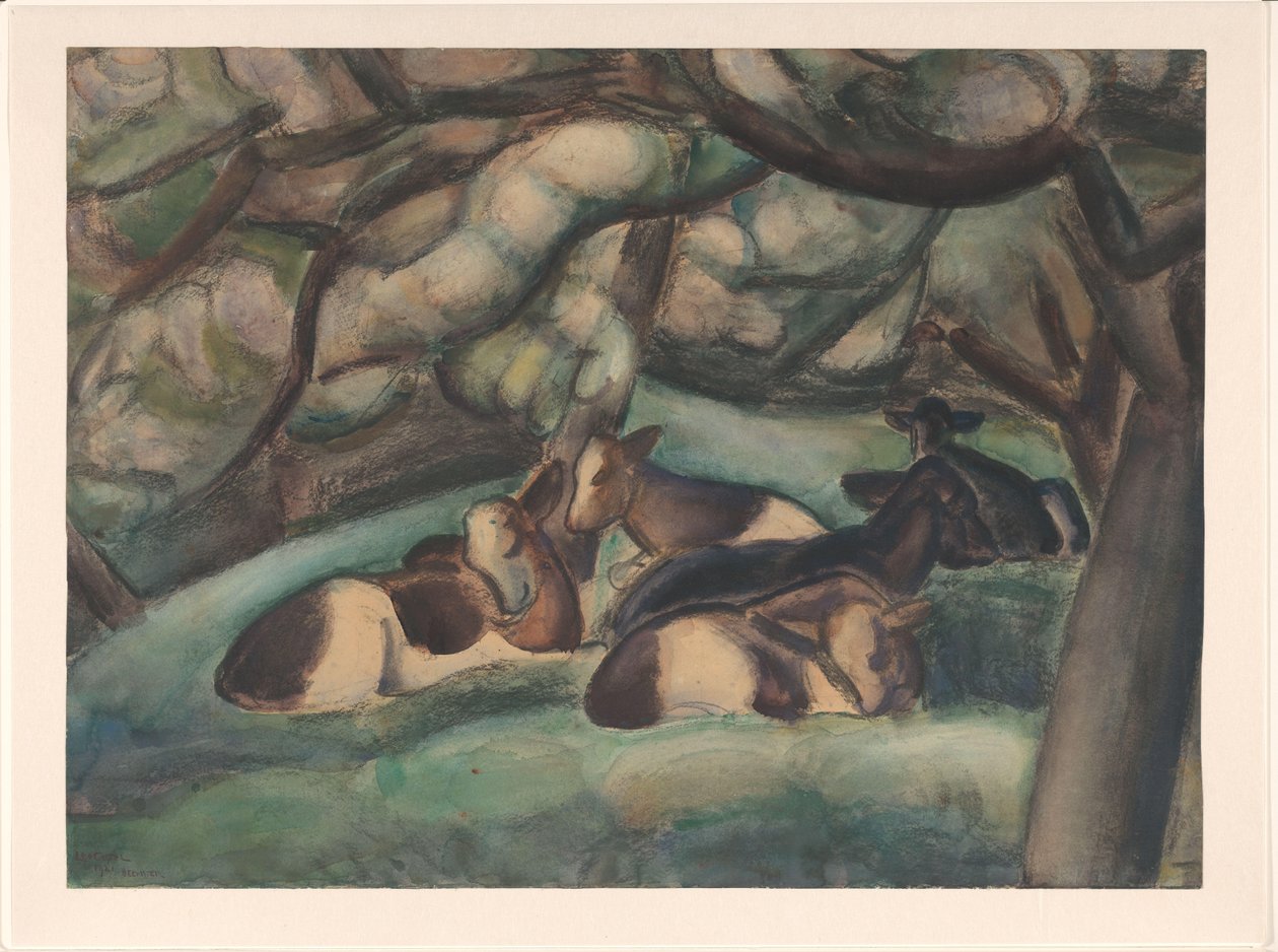 Vacas no Beemster de Leo Gestel