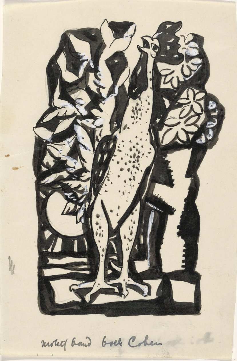 galo cantando de Leo Gestel