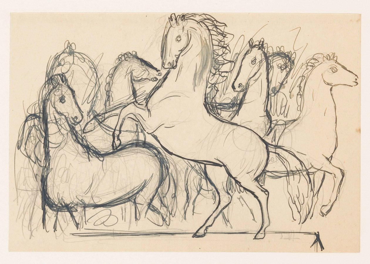 Rebanho de cavalos de Leo Gestel
