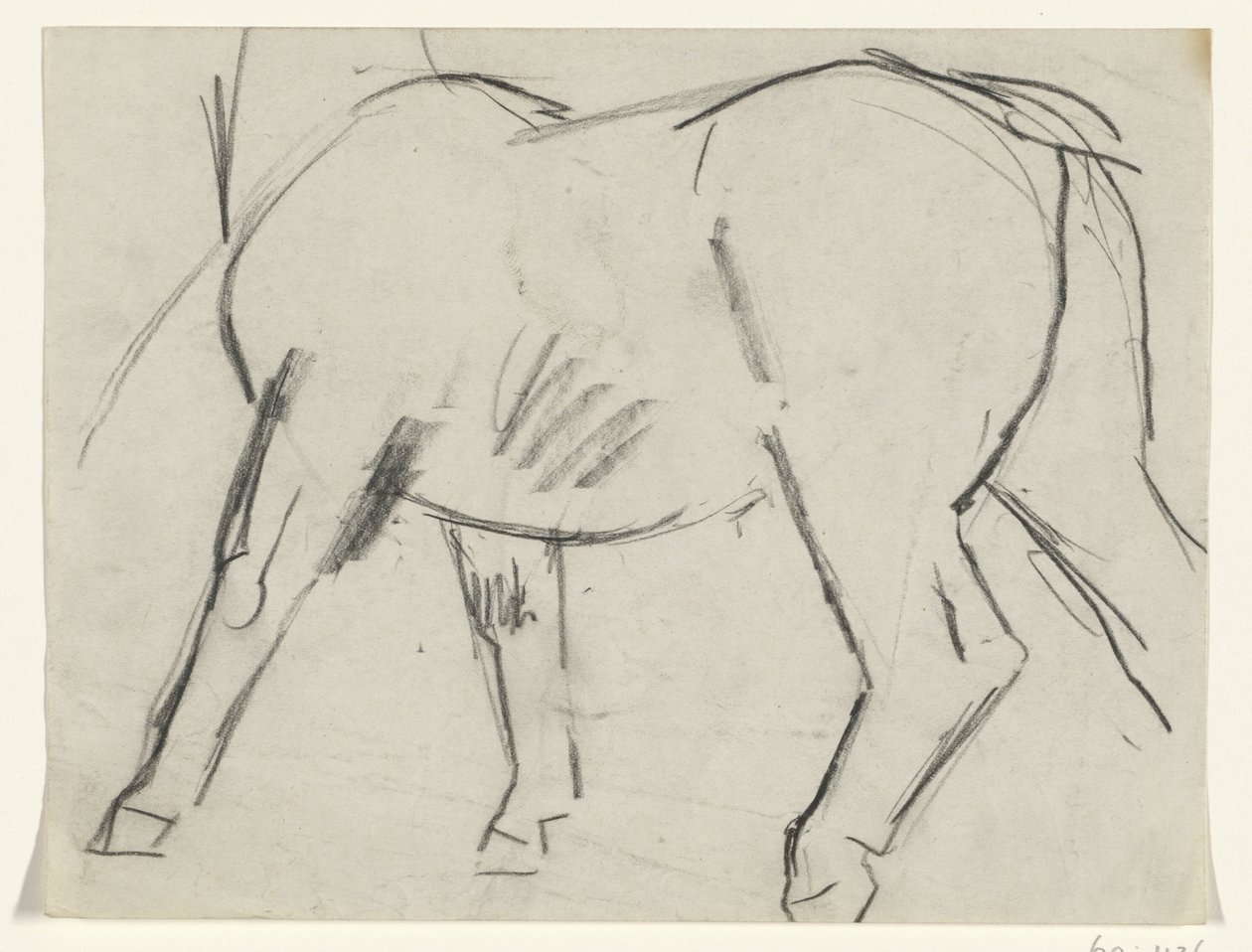 Corpo de um cavalo de Leo Gestel