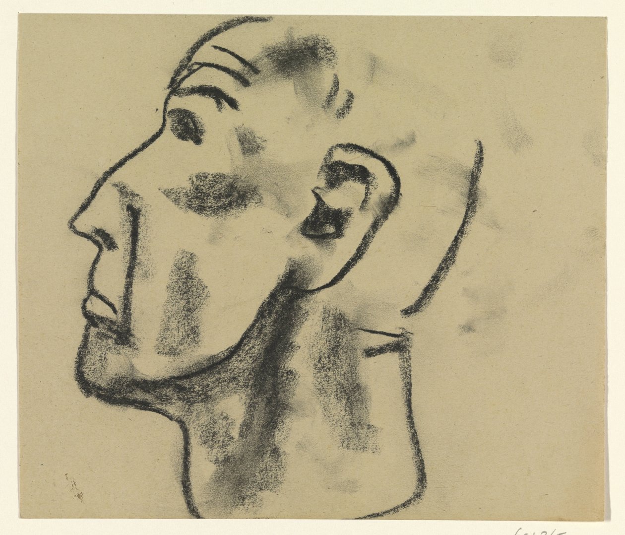 cabeça masculina de Leo Gestel