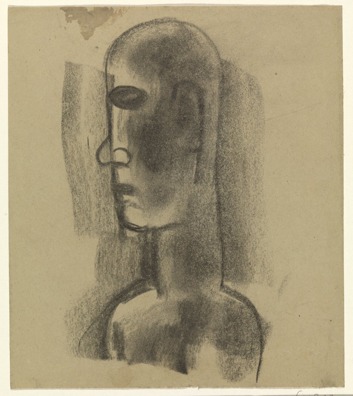 cabeça masculina de Leo Gestel
