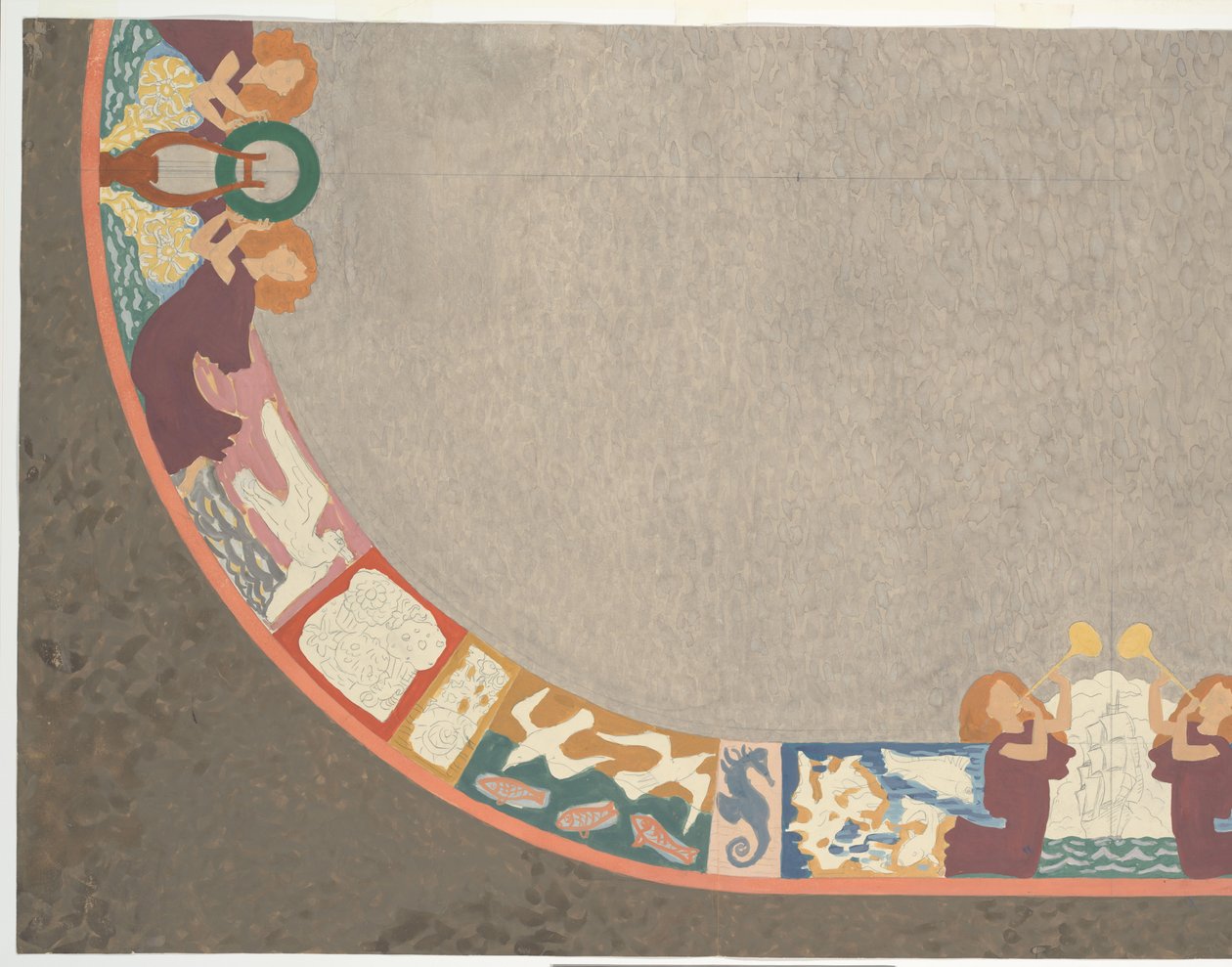 Tapete de peça de design de Leo Gestel