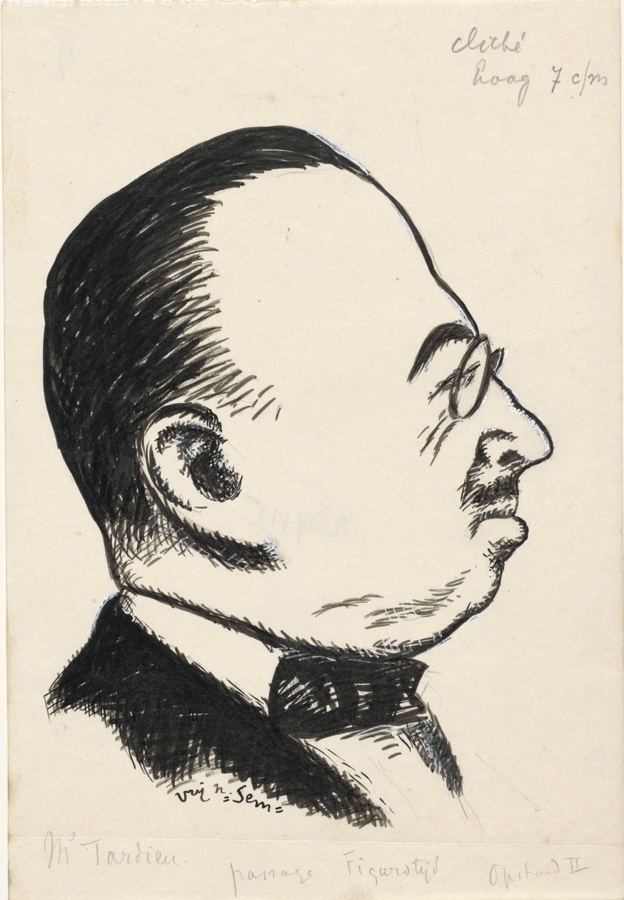 Portret de André Tardieu de Leo Gestel