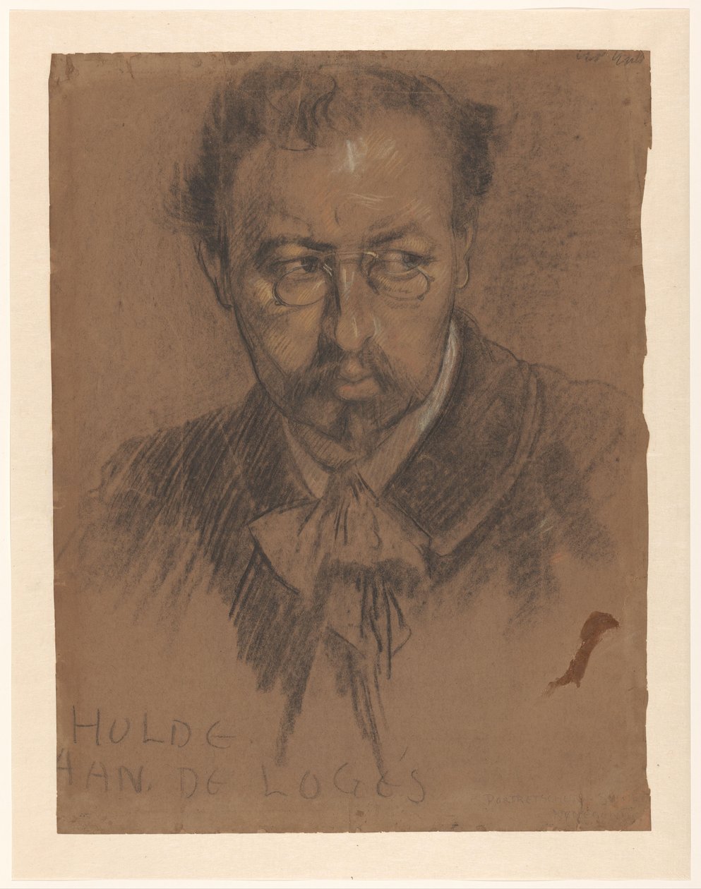 Retrato de Leendert Adriaan Schilt de Leo Gestel