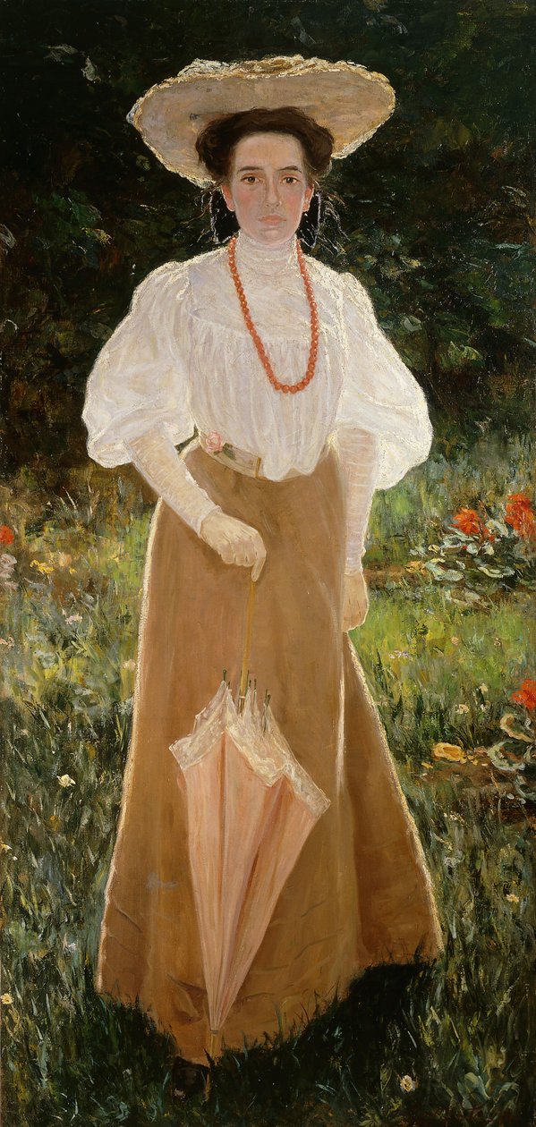 Mulher em pé; Mulher em Pé de Leo Gestel