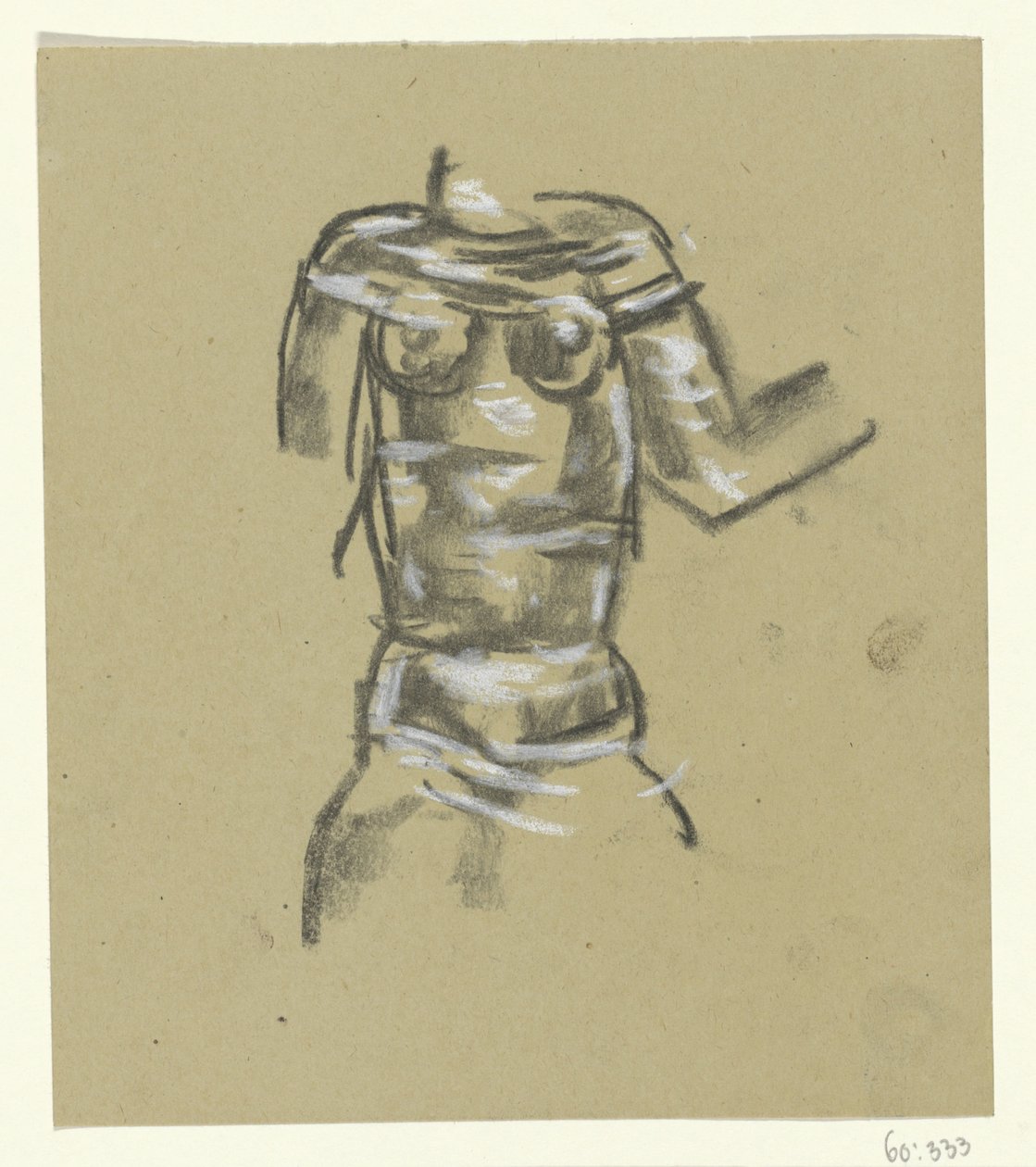 Torso de uma mulher de Leo Gestel