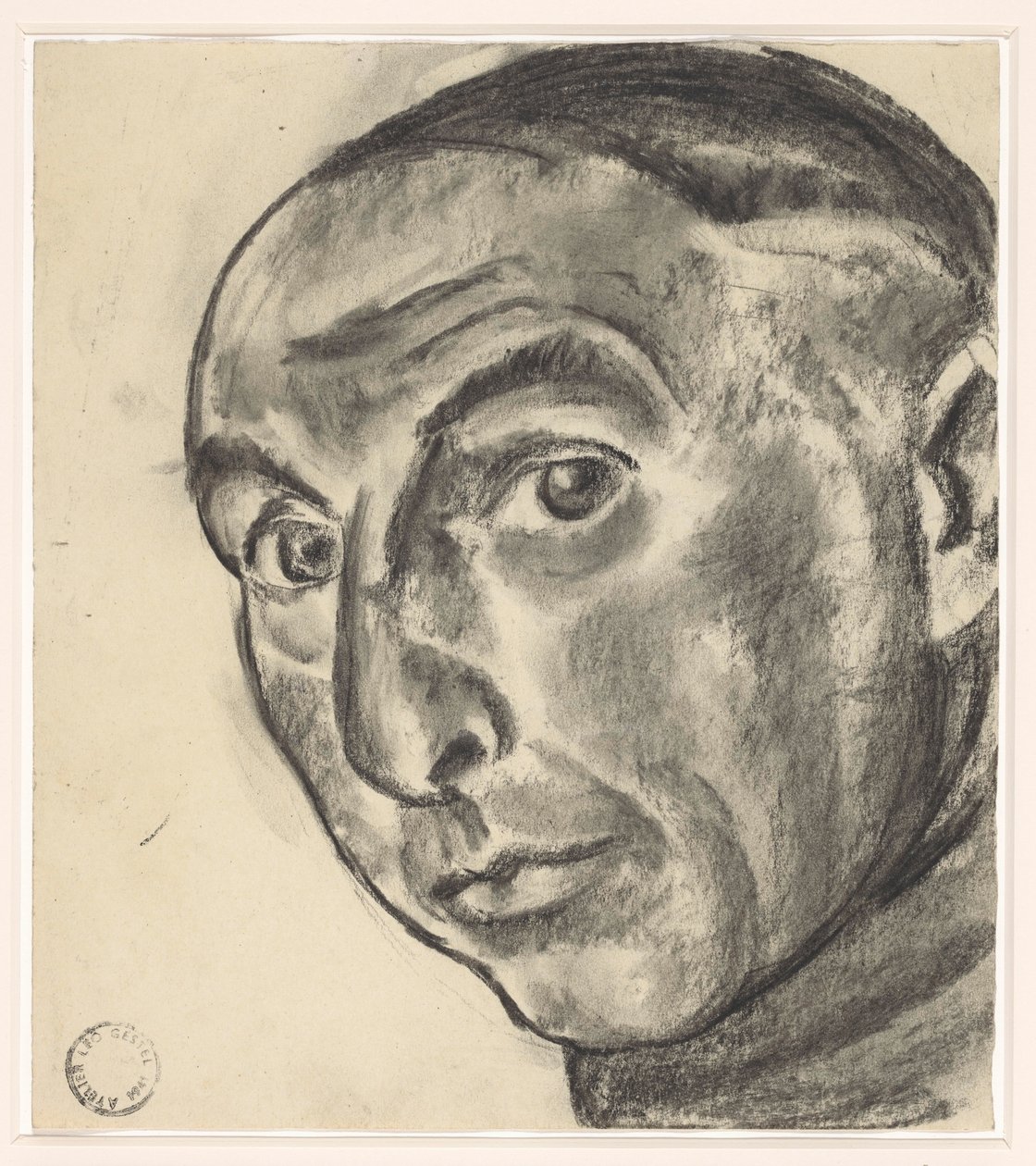 Auto-retrato de Leo Gestel