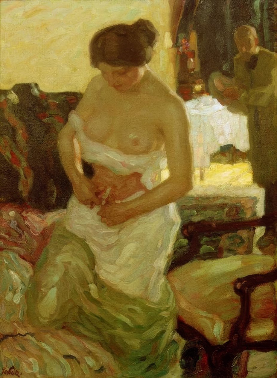Cena de estúdio de Leo Putz