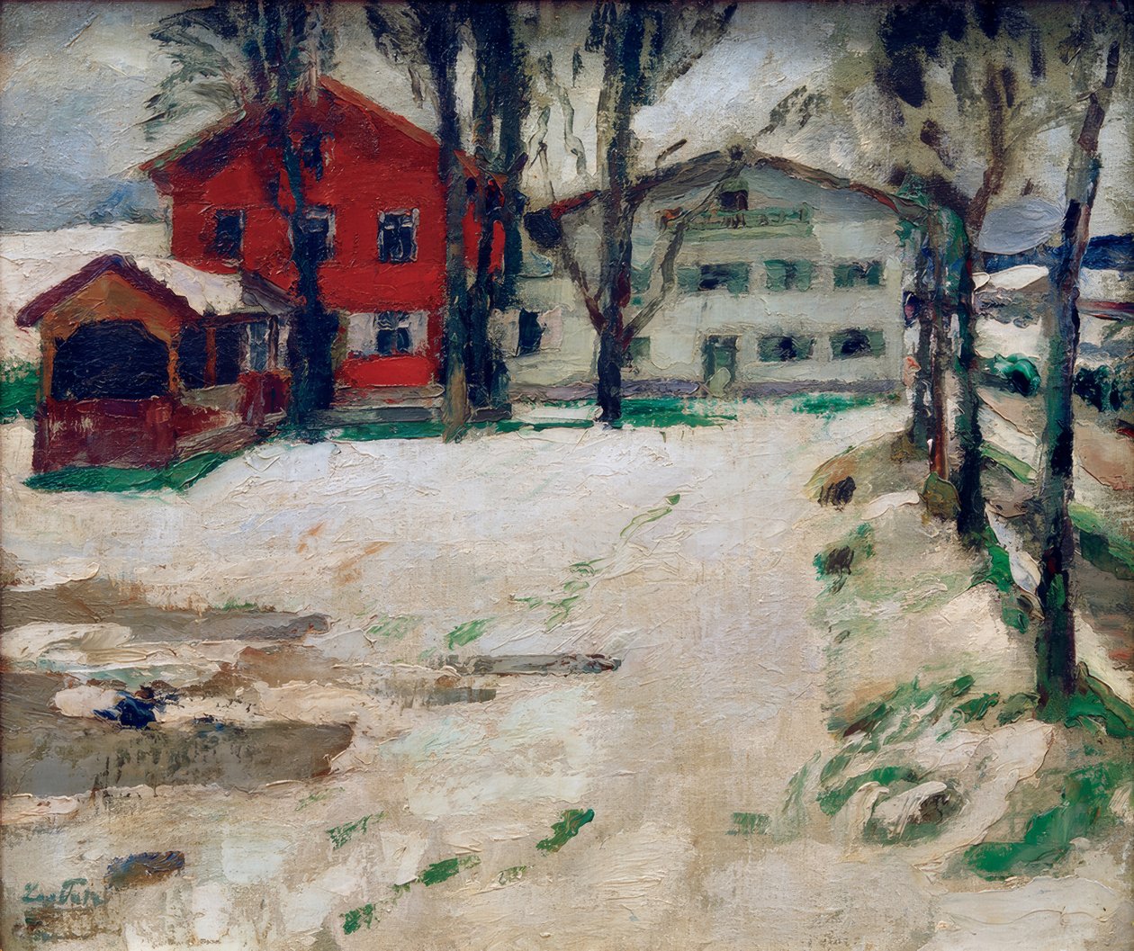 Pousada na neve de Leo Putz