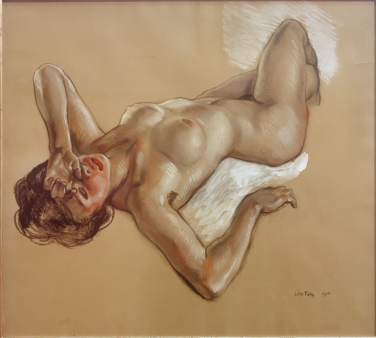 Nua Reclinada (Alissa) de Leo Putz