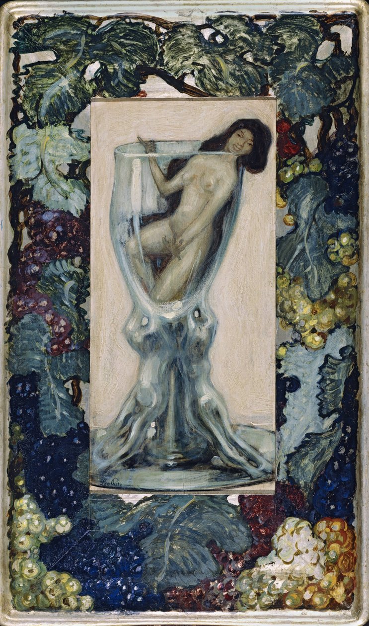 menina no vidro de Leo Putz