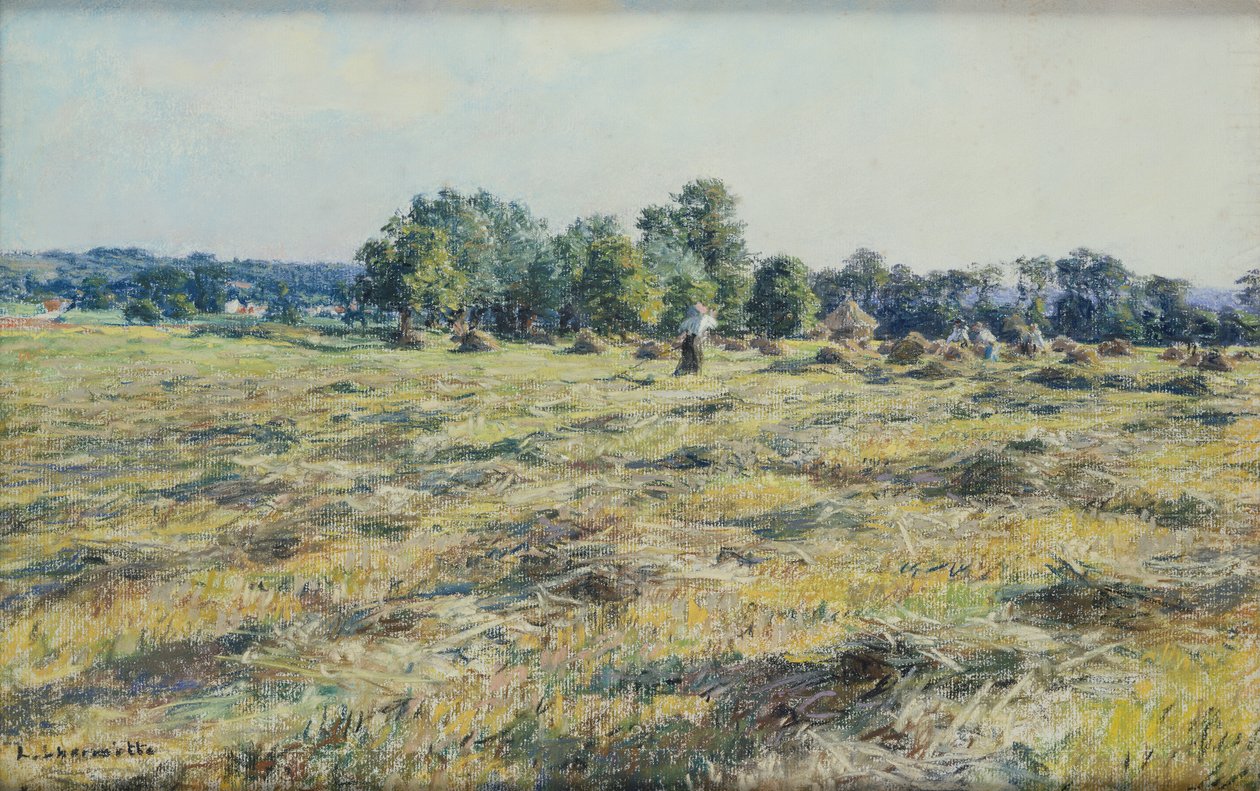 Fenação, c.1887 de Leon Augustin Lhermitte