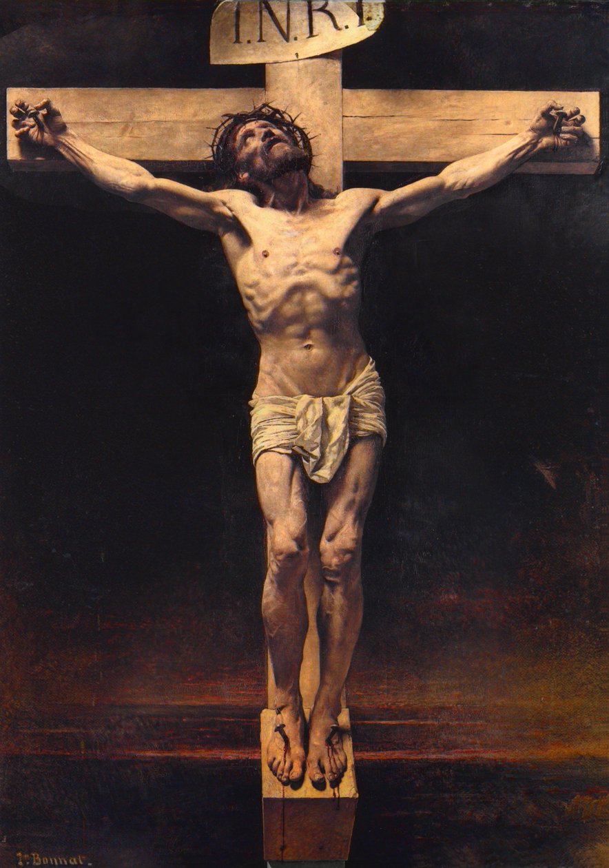 Cristo na cruz de Leon Joseph Florentin Bonnat