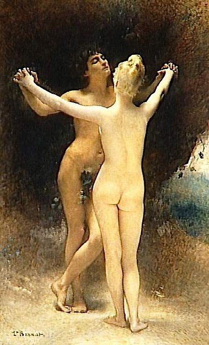 idílio de Leon Joseph Florentin Bonnat
