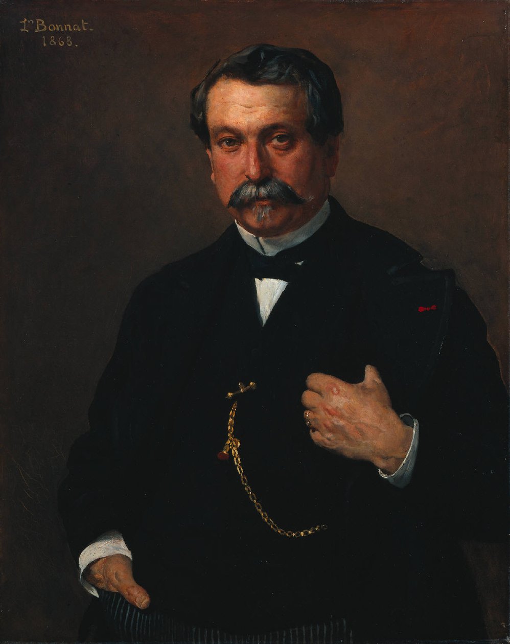 Retrato de um homem de Leon Joseph Florentin Bonnat