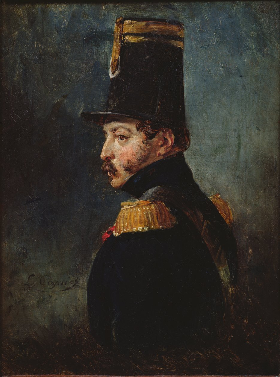 Retrato que se presume ser do general Gaston Auguste de Gallifet de Léon Cogniet