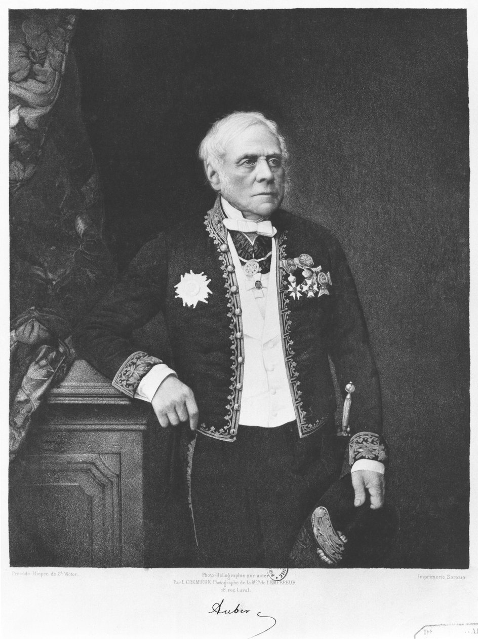 Auber Spirit (1782-1871) (heliogravura) de Leon Cremiere