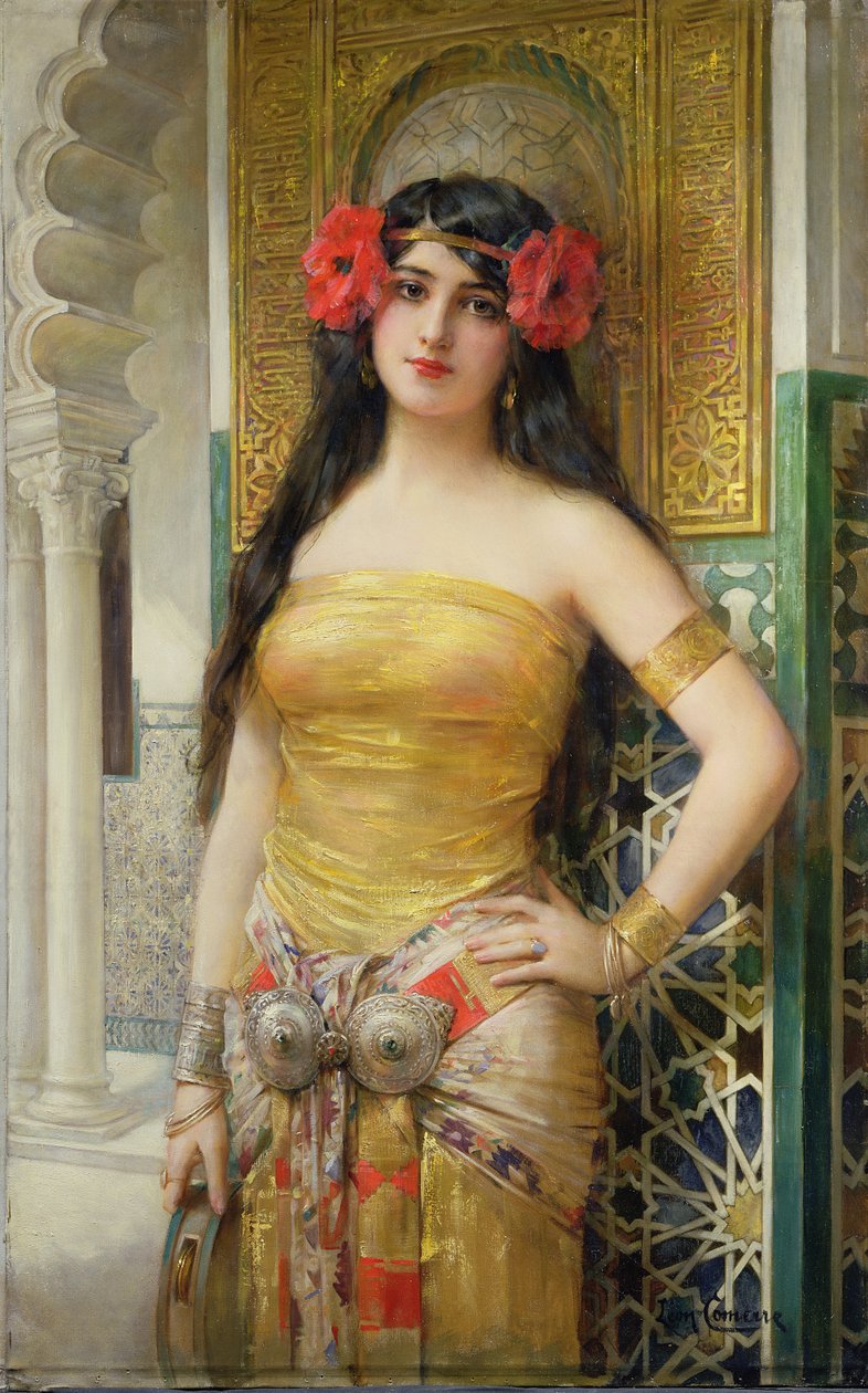 A mulher oriental de Leon Francois Comerre
